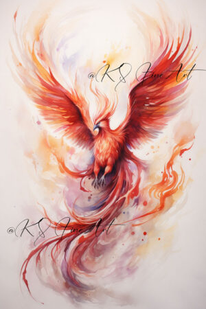 Wandbild Phoenix