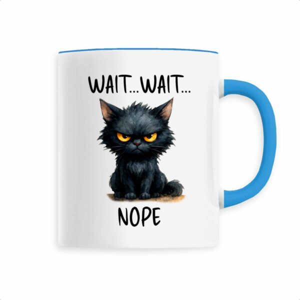 Keramik-Becher with Grumpy Cat Watercolor Illustration